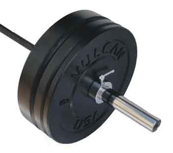 Bumper plates and bar set